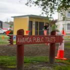 The new Awamoa toilets are up and running in Oamaru as the old facility is demolished. PHOTO:...