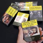 The new look for tobacco products. Photo: Gerard O'Brien