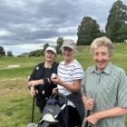 Ready to test their skills at a She Loves Golf session at the Roxburgh Golf Club are (from left)...