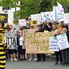 Early childhood educators from all around Dunedin take to the streets, in a bid for pay parity,...
