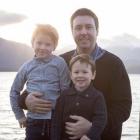 Te Anau man Dan Griffin,  with his two sons Maxwell, 7, and Jethro, 4, is fundraising to get...