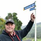 Berwick resident Lindsay Hay is pleased signage for Koefords Rd will soon have the correct...