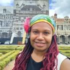 University of Otago PhD candidate and Ni-Vanuatuan Leina Isno, a member of the Dunedin Wantok...