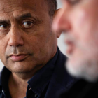 Willie Jackson with Kelvin Davis Photo: RNZ