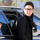 South Korean actor Lee Sun-kyun arrives at a police station for questioning regarding his alleged...