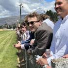 A group of Dunedin men on a "boys’ trip" urge on their horses at the annual Christmas at the...