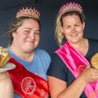 Savouring their success at the Ranfurly 125 apple pie contest are professional section winner...