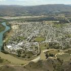 An aerial photograph of Alexandra. Photo: ODT files 