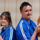 Balclutha couple Alanna and Chris Moffitt are helping put South Otago on the indoor bowls map...