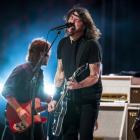 The Foo Fighters perform at the Vax Live concert at SoFi Stadium on Sunday, May 2, 2021 in...