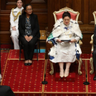 Governor-General Dame Cindy Kiro delivers the traditional Speech from the Throne at the State...