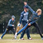PACE: Alex Kirkland bowls against Otago Boys' High School. Photo: Ash Wanasinghe Photography