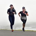 Megan McLay (right) is training to run a marathon to raise awareness for organ donation after...