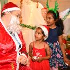 Dunedin Night Shelter community worker Chris Edwards made a popular "stand-in" Santa Claus at the...