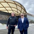 Te Runanga of Makaawhio and Te Runanga of Ngati Waewae chairmen Paul Madgwick and Francois...
