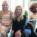 Wānaka Ukiyo Salon hairdressers (from left) Jaimee Whiston, Jazz Edwards and Mikaela Gallagher...