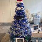 The Cookie Monster Christmas tree was a big hit for many of the 1100 grotto-goers. Photo: Supplied