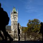 The University of Otago is expecting an increase in student numbers. PHOTO: GERARD O’BRIEN