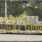 The Opoho School festival float in 1957. Photo: photographer unknown, Hocken Collections  — Te...