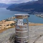 A grade ice hockey teams will be battling to lift this beer keg-turned-trophy at the Queenstown...