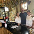 Celebrating the opening of their new business in Cromwell La Bogetta are (from left) Chris Kimm,...