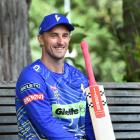 Hamish Rutherford photographed at Dunedin's University Oval yesterday. PHOTO: PETER MCINTOSH