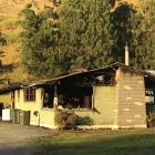 This Teviot Valley house was gutted by fire early on Monday. Photo: Staff photographer