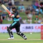 Daryl Mitchell during game two of the Twenty20 series between the Black Caps and Bangladesh on...