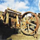 A relic from a former gold rush sits at the Come in Time battery site, one of the Bendigo...