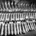 A display of New Zealand meat in London, at the Army and Navy Stores, to mark British Empire...