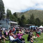 Thousands of punters swarmed into Kurow for the annual races on Saturday. PHOTO: NIC DUFF