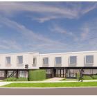 An artist’s impression shows the proposed look of the new training facility. Image: supplied