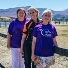 Preparing for next month’s Queenstown Relay for Life are, from left, Cancer Society’s Donz Milne,...