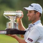 Ben Campbell with the spoils of victory at last November’s Hong Kong Open. PHOTO: GETTY IMAGES