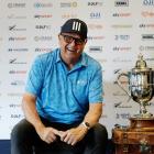 NZ Open tournament director Michael Glading with the Brodie Breeze. PHOTO: PHOTOSPORT