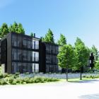 An artist’s impression shows what Queenstown’s first build-to-rent development, proposed on land...