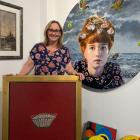 Museum director Jane Peasey with prestigious NZ artworks about to go on display — Blythe Fletcher...