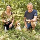 Jane and Robert Grice grow oaks for their truffiere on an arable farm at Pendarves.