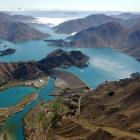 An aerial view of Benmore Dam. Photo: ODT files