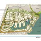 A plan of the proposed subdivision about 12km from Cromwell on the site of a Fulton Hogan quarry....