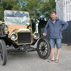 Gore Vintage Car Club president Paul Herron with his 1911 Model T Ford. PHOTO: BEN ANDREWS