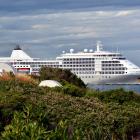 Cruise ship Silver Whisper in port at Bluff on January 21. Nearly 20 cruise ships have visited...