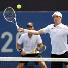 Marcus Daniell in action at the 2020 Olympics, where he won bronze with doubles partner Michael...