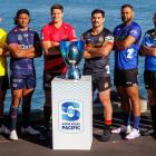 All 12 Super Rugby team captains gathered in Auckland yesterday for the season launch....