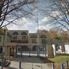 The protest took place outside the Israel Embassy in Washington. Image: Google Maps 