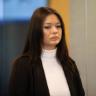 Natalie Jane Bracken in the dock at her 2021 trial in the High Court at Auckland. Photo / Brett...