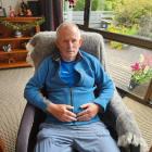 Invercargill Mayor Nobby Clark rests at home, after double bypass surgery, last month. PHOTO:...