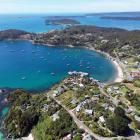 Stewart Island/Rakiura pictured from the air. Although the island is home to pests such as rats,...