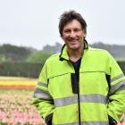 Van Eeden Tulips Ltd production manager John Van Eeden plans to continue working in the tulip...