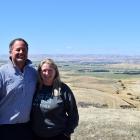 Matakanui Station owners Andrew and Tracy Paterson on their 8700ha sheep and beef operation in...